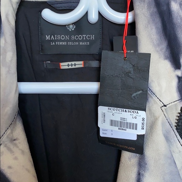 Brand New Maison Scotch suede jacket - Picture 3 of 6